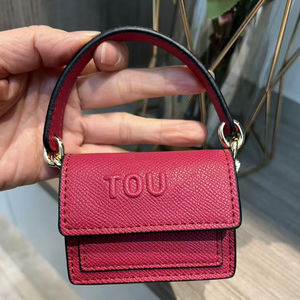 Elegante bolso mini <span class=keywords><strong>Tous</strong></span> con letras en relieve, versátil y sencillo bolso cuadrado cruzado. - Product Image 1