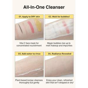 Missha Vita C All In One Foam Cleanser 200ml con Vitamina C para una Limpieza Profunda - Product Image 5