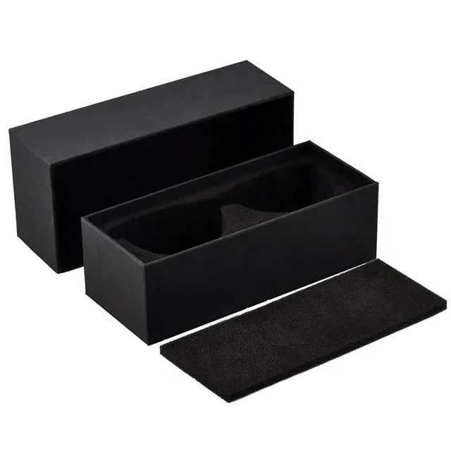 Черная бумажная коробка упаковочная картон жесткий черный 120gsm 300gsm A4 Двухсторонний черный картон с прокатным покрытием
