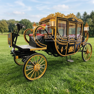 Charrette de transport électrique spéciale pour visites touristiques, calèche royale de mariage à vendre - Product Image 2