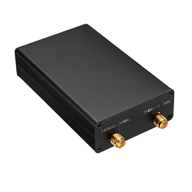 100khz-1.7ghz Full Band U/v HF Rtl-sdr USB Tuner Receiver/ R820t 8232 Radio with Antenna and USB Cable