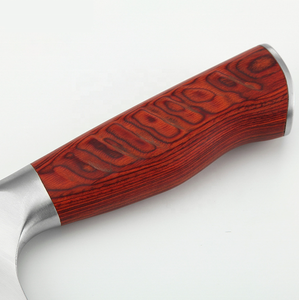 Mango de madera rojo duradero, hoja de acero inoxidable, <span class=keywords><strong>cuchillo</strong></span> de carnicero chino <span class=keywords><strong>para</strong></span> cortar huesos de <span class=keywords><strong>pollo</strong></span> - Product Image 2