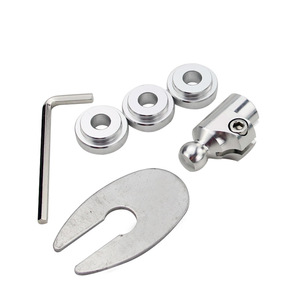 Adaptador de liberación rápida de aleación de aluminio para palanca de cambios Honda Civic Type R, estilo Racing, color plateado SSA01 - Product Image 1