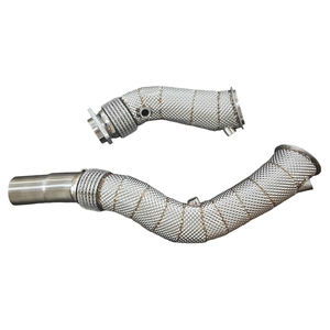 Downpipe из нержавеющей стали для BMW F80 M3 F82 M4 S55 - Product Image 3