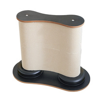 Griffoir vertical en forme de 8 pour chat, durable, en carton ondulé écologique, maison pour chat, mobilier minimaliste pour chats de grande taille