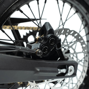 Motocicleta Todoterreno de Carreras 72V 60Ah 72MPH con Batería de Litio de Accionamiento Medio y Frenos de Disco Profesional - Product Image 4