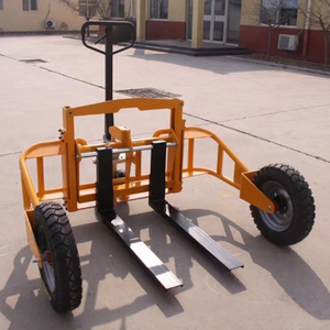 <span class=keywords><strong>Transpalette</strong></span> manuel hydraulique tout-terrain à grandes roues de 1,2 tonne pour extérieur - Product Image 3