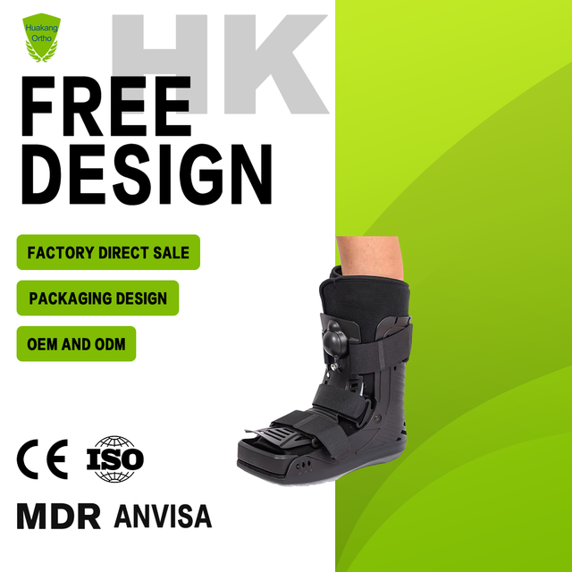 Medical Walking Cast Boot Walker Brace Support for Ankle Sprain Fracture Injury Pain Relief Orthopedic Shoes