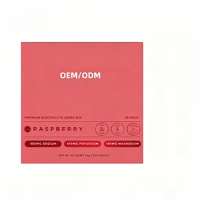 Polvere di Elettroliti OEM/ODM con Etichetta Privata, Mix per Bevanda al Lampone, Fornisce Energia, Vitamine, Magnesio, Calcio - Product Image 1