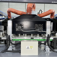 Máquina Sopladora de Botellas PET Totalmente Automática de Alta Producción, Dos Cavidades, Controlada por PLC, Componentes SMC, Motor y Rodamientos