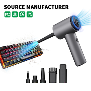 4-in-1 Wireless Car Vacuum Cleaner Handheld Air Duster 88W 60000RPM High Power Blowing <b>Suction</b> Dust Cleaner <b>Pump</b> Office - Product Image 1