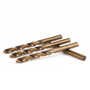Foret hélicoïdal en acier inoxydable au cobalt 1-2-3-4-5-6-7-8-9-10mm, finition dorée, ouvre-trou en alliage d'aluminium, fabriqué en Chine - Product Image 2