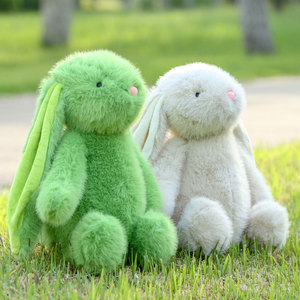 Peluche de conejo transfronterizo al por mayor, adorable muñeco de conejo de orejas caídas, muñeco de trapo reconfortante de algodón PP, regalo perfecto - Product Image 6