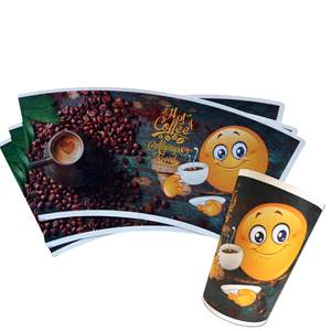 200gsm jetable recyclable simple face pe enduit papier tasse ventilateur pour papier bol café thé tasse matière première - Product Image 6