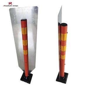 Señal de tráfico de poste de base de goma 3 M HIP tablero de aluminio reflectante señales de advertencia de parada señales personalizadas de Arabia Saudita - Product Image 3