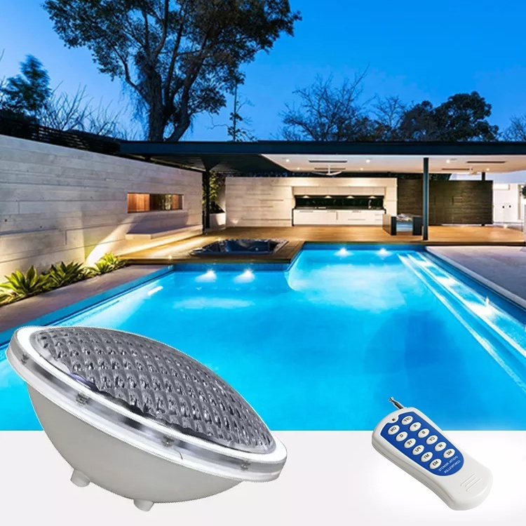 Outdoor Pool Landscape Decorative Lights Wall-Mounted Ac12v Rgb Led Swimming Pool Light