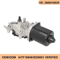 Moteur d'essuie-glace avant Wanray pour Megane II 2002-2010 LHD 12V Remplacement d'essuie-glace 288001683R 7701057358
