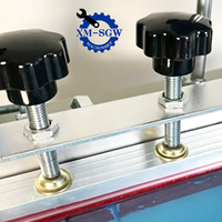 Impresora de Pantalla Manual al Vacío SGW para Impresión en Películas de PVC y Sustratos Delgados, Mesa de Succión de Acero Inoxidable