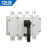 Interrupteur d'isolement de charge extérieur YUYE YGL-63 3P/4P de Chine, interrupteur de changement de phase électrique triphasé manuel pour générateur