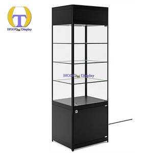 Grande vitrine commerciale vitrine de luxe vitrine de parfum affichage Offre Spéciale armoire d'angle pour <span class=keywords><strong>Curio</strong></span> Collections affichage - Product Image 6