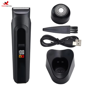 เครื่องโกนหนวดไฟฟ้าอเนกประสงค์พร้อมฐานชาร์จ  ใบมีดโกนแบบล้างทำความสะอาดได้สำหรับตกแต่งขนตามร่างกาย  เครื่องเล็มขนบิกินี่ GZ RTS  สั่งซื้อแบบคละจำนวนมาก - Product Image 1