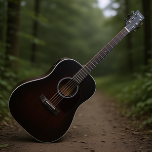 Guitare acoustique 4/4 BLACKBIRD Smokestack Black Satin TWBB SDE - Product Image 3