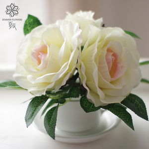 Tissu en soie pour décoration de mariage à la maison, flûtes roses rouges, blanches et roses, décoration artificielles à vendre, 12 pièces - Product Image 3