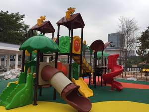 Trượt nhựa ngoài trời trẻ em sân chơi ngoài trời trái cây thiên nhiên theo chủ đề trường học chăm sóc ban ngày trẻ em khu vườn nhỏ thiết bị giải trí - Product Image 6