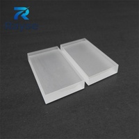 Lentille de collimation optique BK7 pour diode laser, structure en verre cylindrique plano-convexe