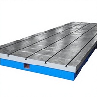Plateforme de soudage et d'inspection robuste en fonte, avec rainures en T, pour gravure, rainurage, traçage et perçage, vente en gros