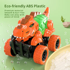 Voiture dinosaure jouet avec évitement automatique d'obstacles, son, bouche et queue mobiles, robot dinosaure électrique, 3 piles AAA incluses - Product Image 3