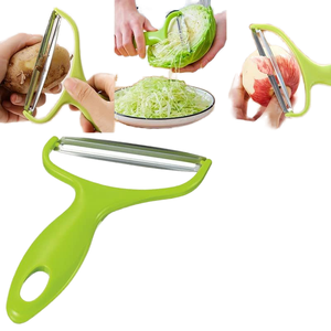 Wide-Mouth Kitchen Cutters Gadget Plastic <b>Vegetable</b> Cutter Cabbage Slicer <b>Fruit</b> Grater Salad Shredder Peeler Knife Chopper - Product Image 3
