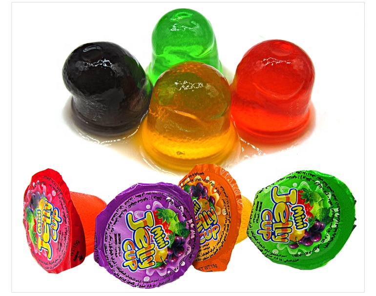 Мини-желе, желе, фрукты, желе, пудинг, конфеты