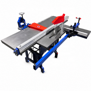 Machine à bois multifonctionnelle MJQ392A, combinaison <span class=keywords><strong>dégauchisseuse</strong></span>-<span class=keywords><strong>raboteuse</strong></span>-débiseuse <span class=keywords><strong>250</strong></span> <span class=keywords><strong>mm</strong></span> avec tête de coupe droite - Product Image 2