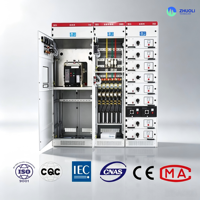 ZHUOLI Armoire de commande électrique extractible GCS anti-corrosion avec serrure hybride IP4X 400V/690V 630A-6300A Options de tension personnalisées