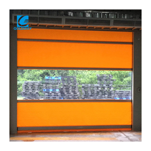 Porta ad alta velocità automatica ad alta velocità con serratore in PVC per porte industriali - Product Image 1
