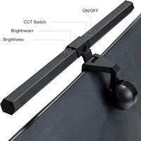Lampe de barre d'écran à intensité variable, lampe d'écran d'ordinateur anti-éblouissement, barre lumineuse LED pour moniteur, pour jeux, études, bureau, bureau à domicile