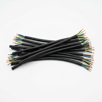 Câble de commande RVV flexible en cuivre isolé PVC, gaine PVC, 300V, 4 AWG, pour câblage électrique d'équipements