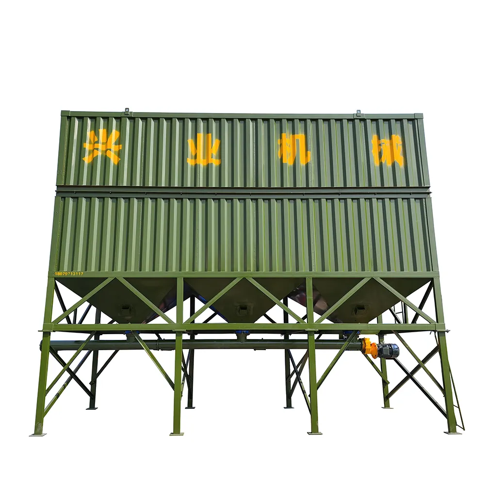 Concrete Mixing Station Supporting Equipment 30t 50t 60t 80t 100t 200t Horizontal Cement Silo