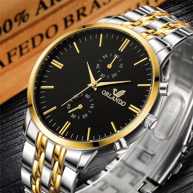 WJ-9712 Новейший OEM Reloj деловые повседневные кварцевые часы на заказ Стальные Роскошные Мужские кварцевые часы