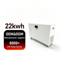 Batería Eléctrica Personalizada de 22kWh 440Ah con Celdas de Litio Resistentes a Altas Temperaturas, Batería de Energía Solar para Almacenamiento Solar en Balcones