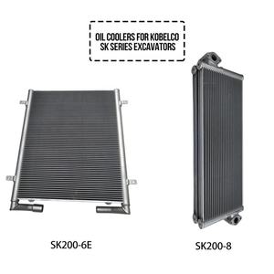 Enfriador de Aceite Hidráulico para Excavadora Kobelco SK200-6E YN05P00035S002, Núcleo de Aluminio de Alta Resistencia - Product Image 3