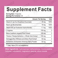 Complément alimentaire naturel Amaz à base de maca pour un plaisir accru, de l'énergie et un soulagement du stress, capsules stimulant la libido pour femmes