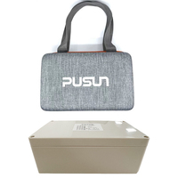 Batterie externe Pusun pour machine à balles de tennis, matériau ABS, compatible avec les aides à l'entraînement au tennis PT SMART/PRO PP SMART/PRO