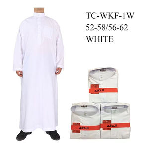 Хорошее Качество, Классический белый цвет, Саудовская Аравия, простая Мужская традиционная этническая одежда - Product Image 5