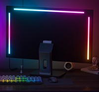 Ambiente RGBIC RGB Gaming LED Strip Smart USB 5V Computadora PC Atmósfera Decoración IP20 Sincroniza con Monitor Retroiluminación LED para sala de juegos