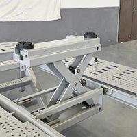 Banc de redressage de carrosserie certifié CE UL-299KP, équipement de traction hydraulique 5T pour atelier automobile et garage