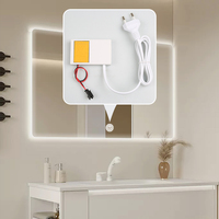 12V 1A capteur tactile miroir gradateur de lumière maison intelligente verre écran tactile interrupteur capteur interrupteur adapté aux hôtels