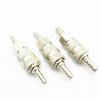 Raccord rapide pour ligne d'air Adaptateur de coupleur 6MM 8MM 10MM 12MMHose Barb Pneumatic Fitting EU US Type pour compresseur d'air