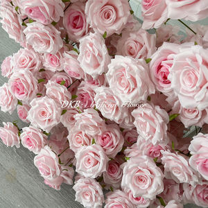 Arco de Rosas Artificiales de Seda en Forma de Corazón Rosa Romántico de 6-7 pies de Altura, de Primera Calidad, para Propuesta de Matrimonio, Venta al Por Mayor de Fábrica DKB - Product Image 6